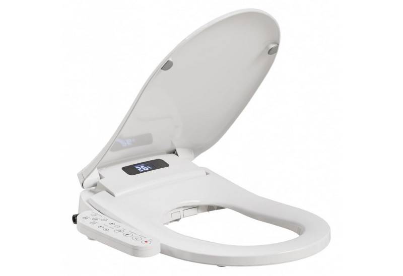HOROW Dusch-WC-Sitz Smart Toilettensitz WC Bidet mit Düse, Elektrischer Dusch WC Sitz (WC Sitz, Toilettensitz), Absenkautomatik, zurReinigung abnehmbar von HOROW