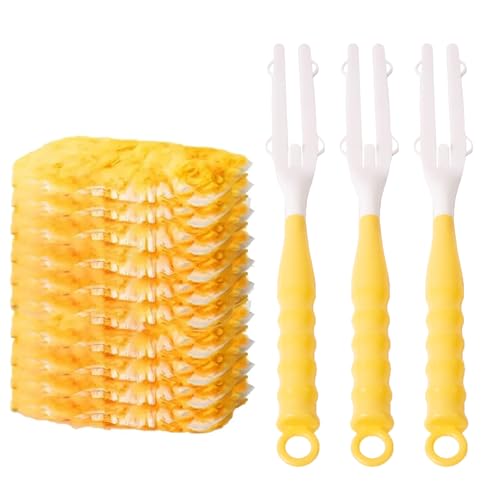 HORREX 10 Stück Duster, Handgriff Staubwedel Staubtuch Waschbar Staubmagnet Stark Saugfähig mit 3 Griff, Staub Mikrofaser Dust Cleaner Wirksame für Reinigung des Computerbildschirms HORREX 10 Stück Duster, Handgriff Staubwedel Staubtuch Waschbar Staubmagnet Stark Saugfähig mit 3 Griff, Staub Mikrofaser Dust Cleaner Wirksame für Reinigung des Computerbildschirms von HORREX