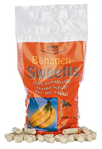 HORSE fitform Kerbl Bananen Sweeties, 1er Pack (1 x 1 kg) von Kerbl