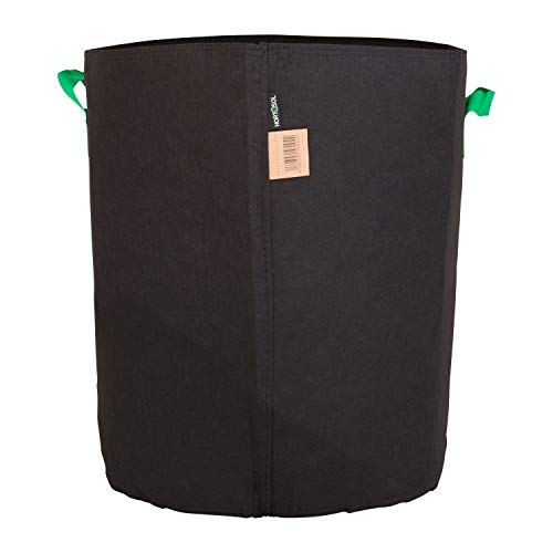 HORTOSOL Pflanzsack schwarz grün (75 Liter - Ø44x50cm) von HORTOSOL