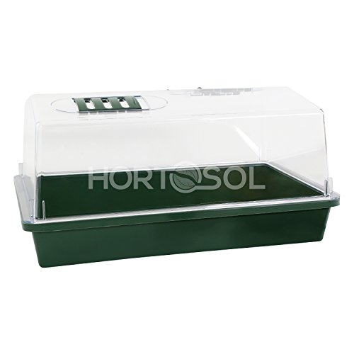 HORTOSOL Zimmergewächshaus 37,5x24x19 cm von HORTOSOL
