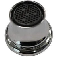 Verchromter weiblicher Strahlregler 18x100 mit ABS-Mousseur 8.6L/min. von HORUS