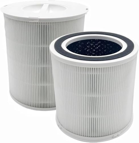 HOSECES AP401 AP402 Filterersatz für Dayette AP401 AP402 & JOWSET AP402 AP403 Luftreiniger, 4-Zustands-Filtration, echter H13 HEPA-Filter, hohe Effizienz, 2er-Pack von HOSECES