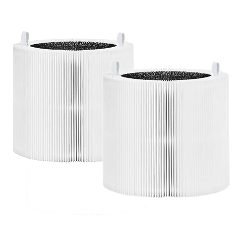 HOSECES F3MAX Luftreinigerfilter Ersatz für Blueair Blue Max 3350i / Blue Pure 311i Max Luftreinigerfilter, hocheffizienter True H13 HEPA-Filter Ersatz 2-in-1 Aktivkohlefilter 2ack von HOSECES