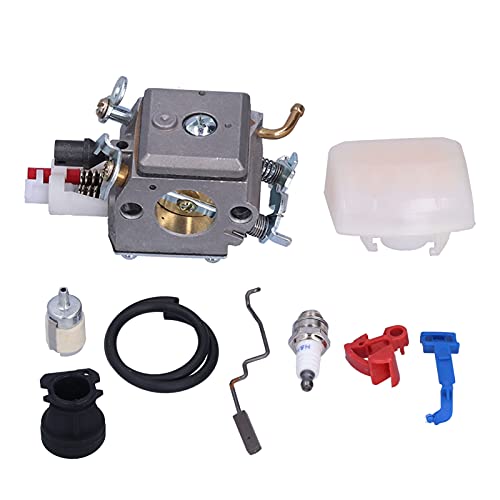 HOSIS Vergaser Tune Up Kit, 503889201 9Pcs/Set Aluminiumlegierung + Kunststoff Vergaser Gute Kompatibilität für Garten für Outdoor für Rasen von HOSIS