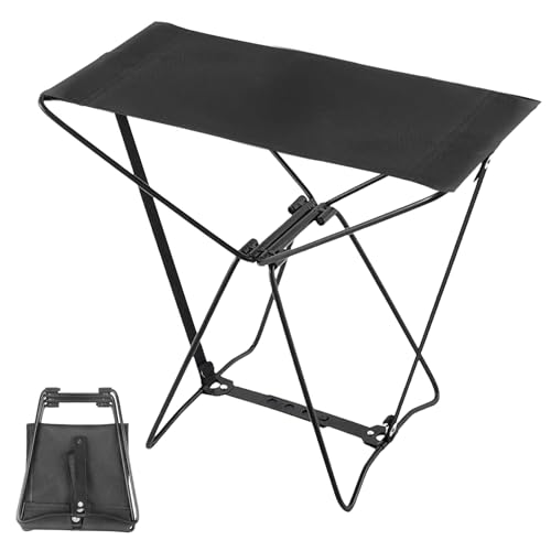 HOSPAOP Mini Klapphocker Faltbar Camping Hocker Angelhocker, Tragbarer Campinghocker Klappbar mit Tragetasche, bis 100KG, Falthocker für Angeln Wandern Gartenarbeit und Strand HOSPAOP Mini Klapphocker Faltbar Camping Hocker Angelhocker, Tragbarer Campinghocker Klappbar mit Tragetasche, bis 100KG, Falthocker für Angeln Wandern Gartenarbeit und Strand von HOSPAOP