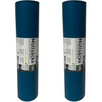 Hossi's Wholesale - Schwerlast Müllsäcke, à 15 quality plus Müllbeutel, Müllsäcke blau, Mülltüten extrem reißfest, 120l, 700x1100mm, 70my speziell Hossi's Wholesale - Schwerlast Müllsäcke, à 15 quality plus Müllbeutel, Müllsäcke blau, Mülltüten extrem reißfest, 120l, 700x1100mm, 70my speziell von HOSSI'S WHOLESALE