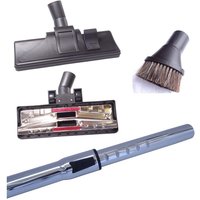 Staubsaugerzubehör-Set bestehend aus Staubsaugerrohr, Bodendüse und Saugpinsel kompatibel für Kärcher nt 361 Eco von HOSSI'S WHOLESALE