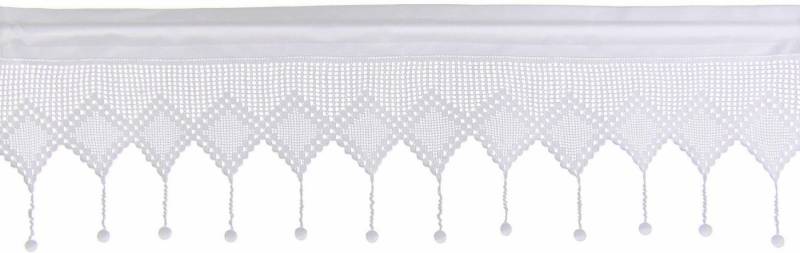 HOSSNER - ART OF HOME DECO Querbehang Attersee, Stangendurchzug (1 St), halbtransparent von HOSSNER - ART OF HOME DECO