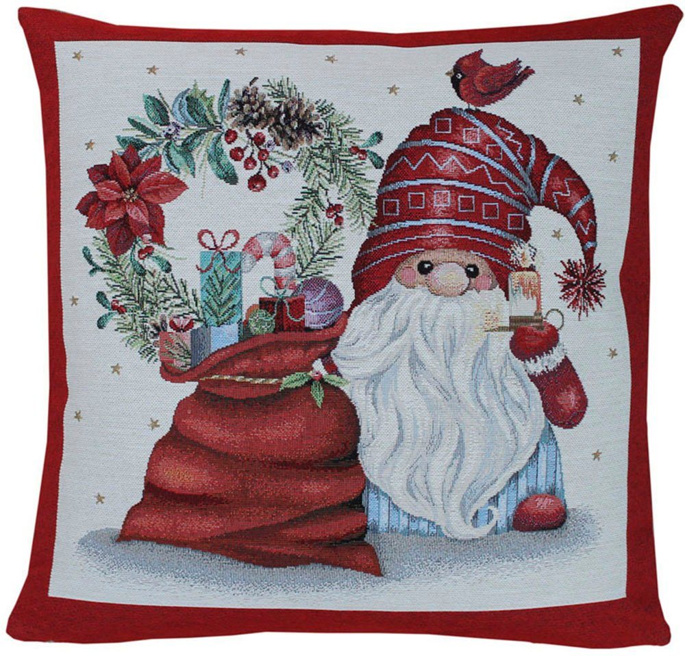 Kissenhülle Weihnachtswichtel, HOSSNER - ART OF HOME DECO (1 Stück) von HOSSNER - ART OF HOME DECO