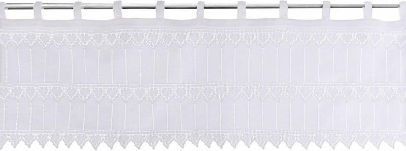 HOSSNER - ART OF HOME DECO Querbehang Achensee, Schlaufen (1 St), halbtransparent von HOSSNER - ART OF HOME DECO