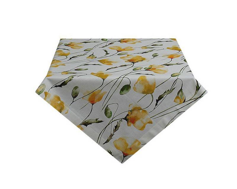 HOSSNER - HOMECOLLECTION Mitteldecke Delft (1-tlg), Tischdecke, bedruckt 85 x 85 cm von HOSSNER - HOMECOLLECTION