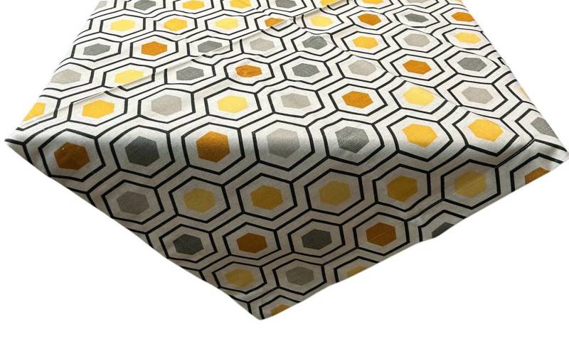 HOSSNER - HOMECOLLECTION Mitteldecke Jasmin (1-tlg), Tischdecke, bedruckt 85 x 85 cm von HOSSNER - HOMECOLLECTION