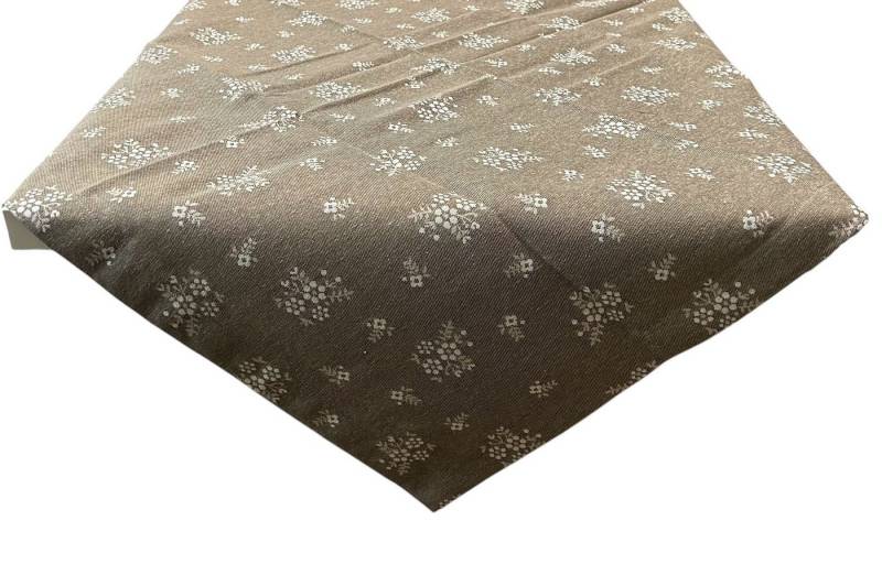 HOSSNER - HOMECOLLECTION Mitteldecke Kufstein braun (1-tlg), Tischdecke, bedruckt 85 x 85 cm von HOSSNER - HOMECOLLECTION