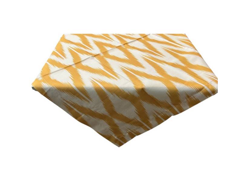 HOSSNER - HOMECOLLECTION Mitteldecke Tatjana curry (1-tlg), Tischdecke, bedruckt 85 x 85 cm von HOSSNER - HOMECOLLECTION