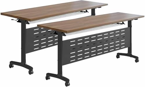 HOTAPEPU 2 Pack Klappbarer Konferenztisch Mit Rädern, Mobile Meeting Seminartische Konferenzraum Klappbarer Rechteckiger Meeting Schreibtisch Für Office Home Klassenzimmer~/ HOTAPEPU 2 Pack Klappbarer Konferenztisch Mit Rädern, Mobile Meeting Seminartische Konferenzraum Klappbarer Rechteckiger Meeting Schreibtisch Für Office Home Klassenzimmer~/ von HOTAPEPU