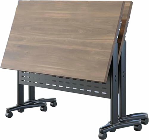 HOTAPEPU 2PCS Moderner Konferenztisch Falttische Konferenztische Mit Mobilen Rädern, Büro Konferenzraum Tisch Für 4-6 Person~/ HOTAPEPU 2PCS Moderner Konferenztisch Falttische Konferenztische Mit Mobilen Rädern, Büro Konferenzraum Tisch Für 4-6 Person~/ von HOTAPEPU
