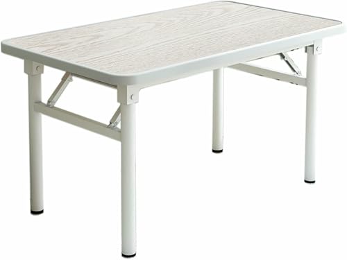 HOTAPEPU 4 Pack Faltbarer Konferenz-Trainingstisch Mit Metallrahmen Tragbare Esstische Faltbarer Computer-Bürotisch Für Schlafzimmer Esszimmer Home Office, Schnelle Installation~/ von HOTAPEPU