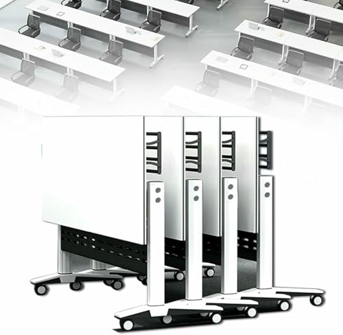 HOTAPEPU 4-Stück Klappbarer Konferenztisch Klappbarer Flip Top Mobiler Konferenzraum Tische Moderner Weißer Schulungsseminartisch Mit Rädern, 2-10 Personen Für Büro, Tagungsraum~/ HOTAPEPU 4-Stück Klappbarer Konferenztisch Klappbarer Flip Top Mobiler Konferenzraum Tische Moderner Weißer Schulungsseminartisch Mit Rädern, 2-10 Personen Für Büro, Tagungsraum~/ von HOTAPEPU