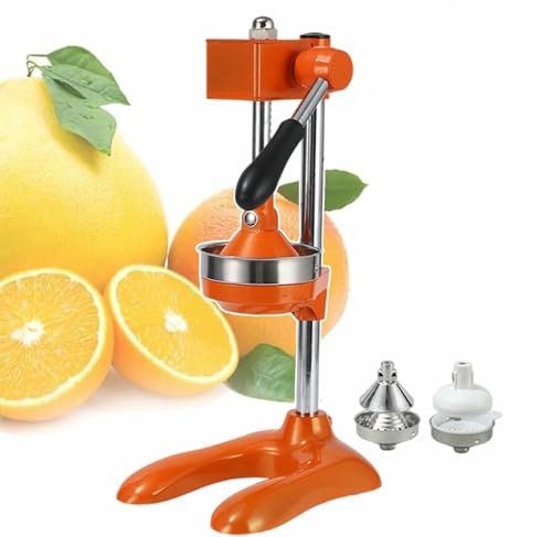 Handbuch Citrus Press Juicer Machine |Küchenmaschine Edelstahl Handbuch Zitronenpresse Fruchtsuzierer Mit Hilfsgriff |Kann Für Drachenfrüchte, Orange, Wassermelone ~/ Verwendet Werden von HOTAPEPU