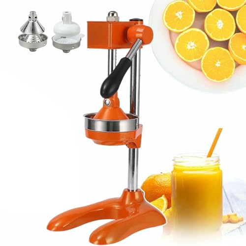 Manuelle Entsafter -Küchenmaschine Für Obst, Handpresszitrusrückziträger -Extraktor, Großkaliber Große Druckplatte - Einfache Saft -Extraktion Für Den Kommerziellen Gebrauch ~/ von HOTAPEPU