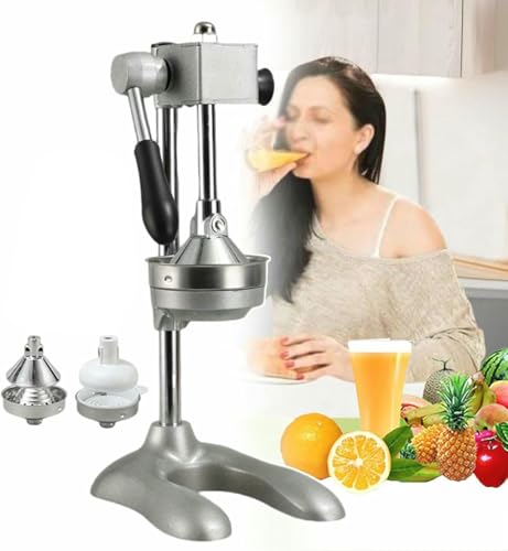 Manuelles Fruchtsaftanschlag - Handpresszitrussuicer -Extraktor - Küchenmaschine Mit Grifflänge 8,8 Zoll - Wird Mit 2 Wiederverwendbaren Formen Für Zusätzliche Komfort Ausgestattet~/ Manuelles Fruchtsaftanschlag - Handpresszitrussuicer -Extraktor - Küchenmaschine Mit Grifflänge 8,8 Zoll - Wird Mit 2 Wiederverwendbaren Formen Für Zusätzliche Komfort Ausgestattet~/ von HOTAPEPU
