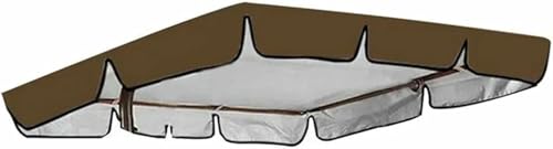 Swing Top Cover Sunchade Drehdecker Top -Deckungsstuhl Abdeckung Swing Baldachin Ersatz 164 * 114 * 15 Cm Außengarten (Schwung Nicht Inbegriffen) ~// von HOTAPEPU