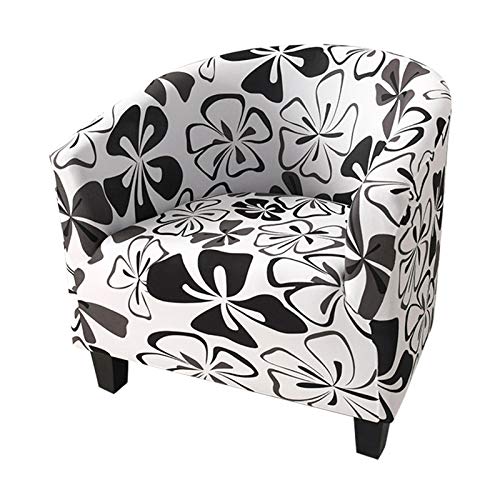 HOTNIU Sesselhusse Stretch, Sesselschoner Sesselüberwurf Cocktailsessel Hussen, Sofaüberwurf Couch Überwurf Sesselbezug Sesselüberwurf elastisch Sessel Überzug, Muster HD von HOTNIU