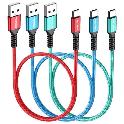 HOTNOW Kurzes USB C Kabel 50cm 3 Stücke, 0.5m USB C Ladegerät Kabel 3A für iPhone 16 15, Galaxy S25 S24 S9 S8, Power Bank und andere Typ c Geräte HOTNOW Kurzes USB C Kabel 50cm 3 Stücke, 0.5m USB C Ladegerät Kabel 3A für iPhone 16 15, Galaxy S25 S24 S9 S8, Power Bank und andere Typ c Geräte von HOTNOW