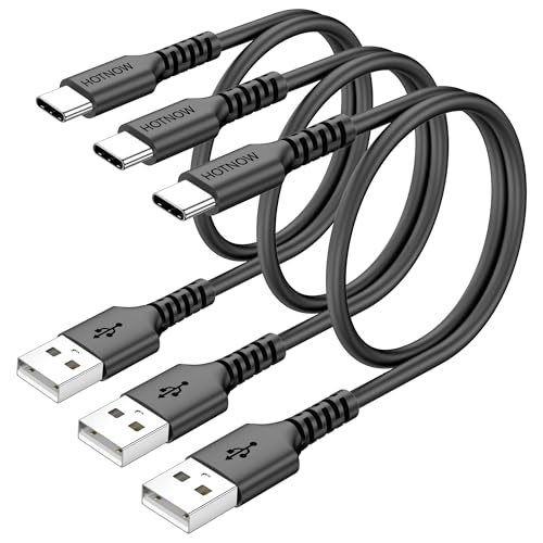 HOTNOW USB C Cable 50cm 3 Pack, Short USB type C Charger Cable 0.5m Compatible with iPhone15/16 and USB-C Devices HOTNOW USB C Cable 50cm 3 Pack, Short USB type C Charger Cable 0.5m Compatible with iPhone15/16 and USB-C Devices von HOTNOW
