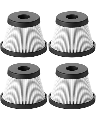 HOTO 4er-Set HEPA-Filter für HOTO Kabellosen Handstaubsauger von HOTO