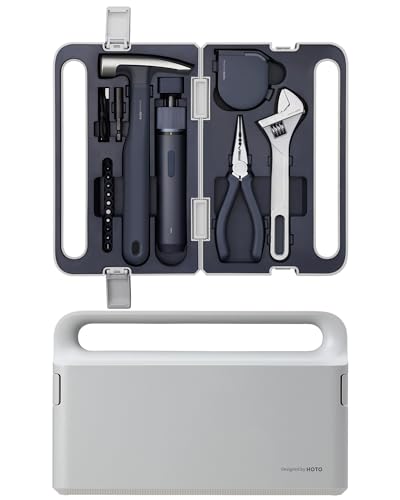HOTO Elektro Akkuschrauber Werkzeug Set, Schraubendreher-Werkzeugsatz, hochwertiger Werkzeugsatz für Hausreparaturen von HOTO