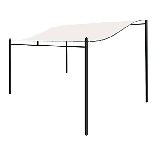 HOTRA Pavillon Pergola Überdachung 300D Zelt Dach Ersatzdach Pavillon für Anlehn Pavillon Wasserdicht Dachplane Zeltdach Anstellpavillon (Size : 3X3m) von HOTRA