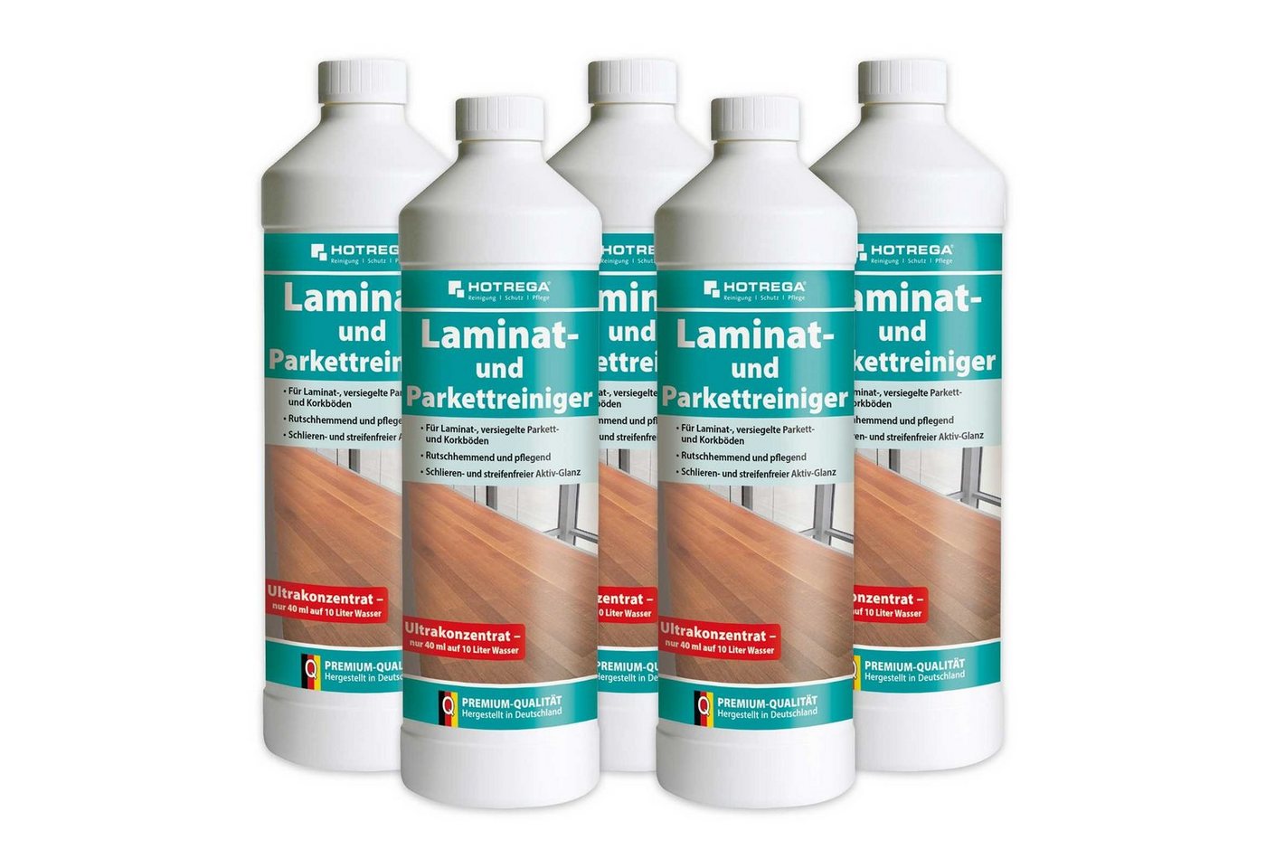 HOTREGA® Laminat und Parkett Reiniger Konzentrat Sets Laminatreiniger von HOTREGA®