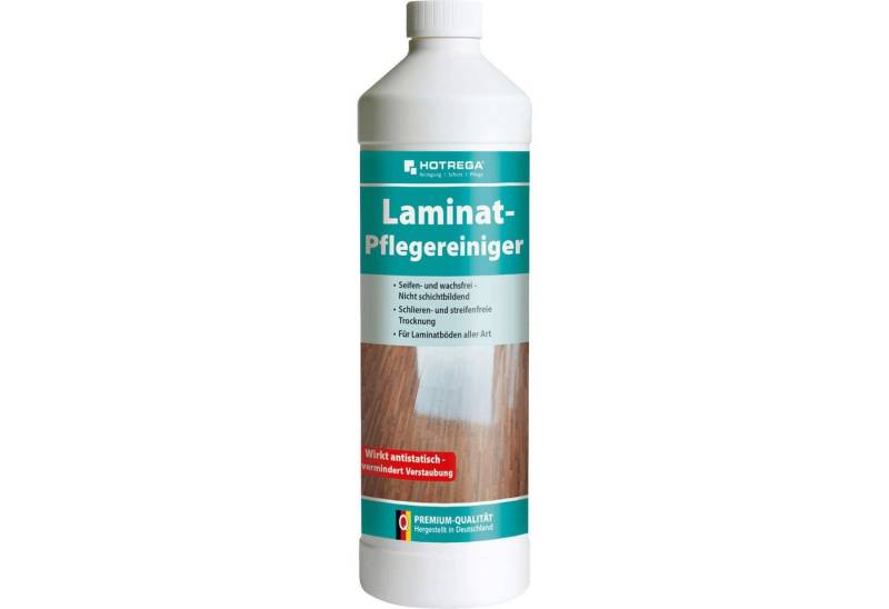 HOTREGA® Laminat Pflegereiniger Profi Laminat Parkett Reiniger 1L Konzentrat Reinigungskonzentrat von HOTREGA®