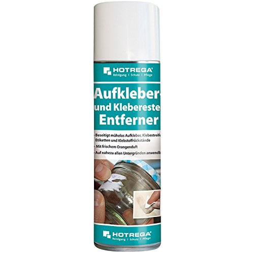 HOTREGA Aufkleber und Klebereste Entferner 300 ml von HOTREGA