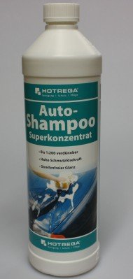 HOTREGA Autoshampoo, Superkonzentrat, 1000ml für PKW, Motorrad, Nutzfahrzeug, Bus von HOTREGA