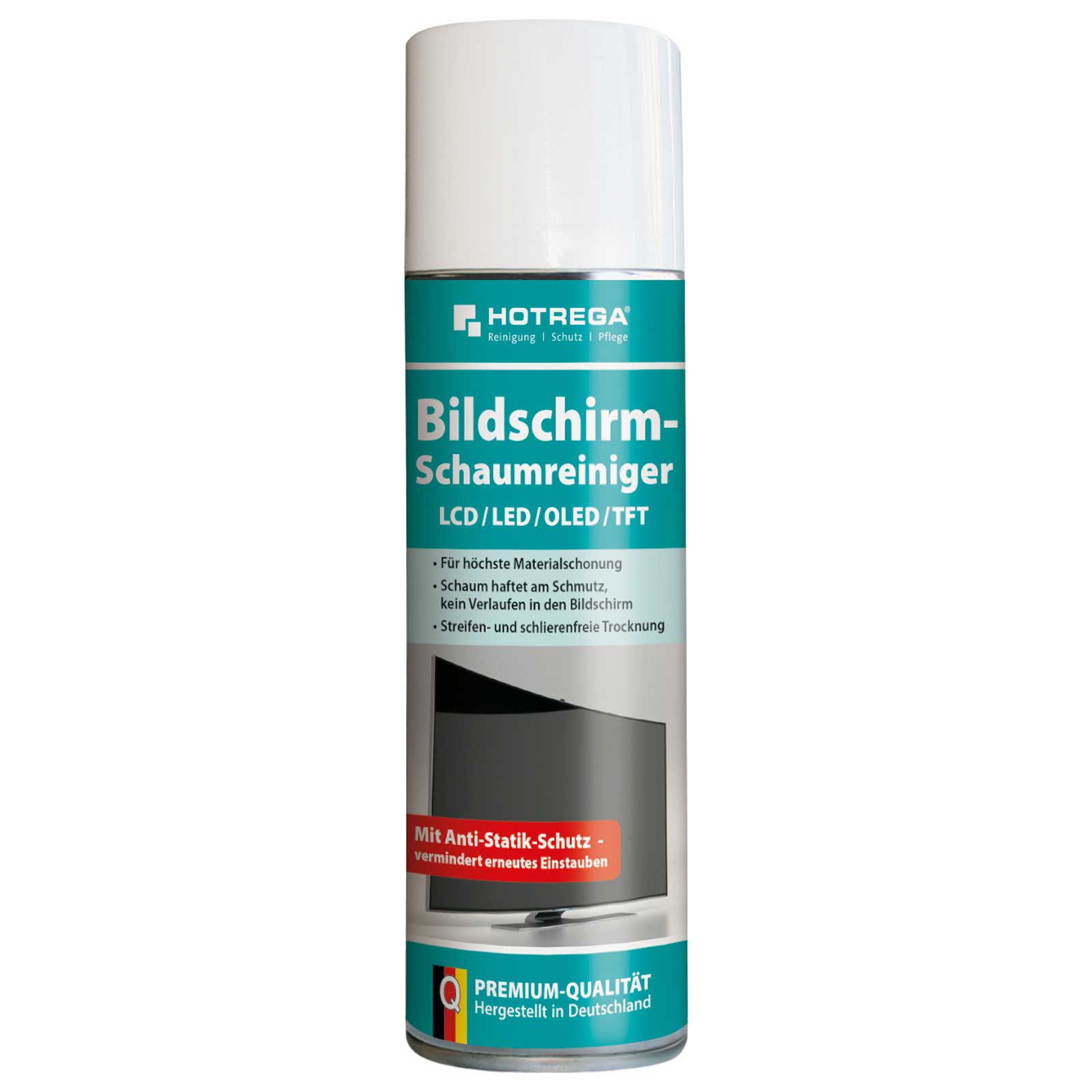 HOTREGA Bildschirmreiniger Displayreiniger Schaumreiniger LCD LED TFT OLED 300ml von HOTREGA