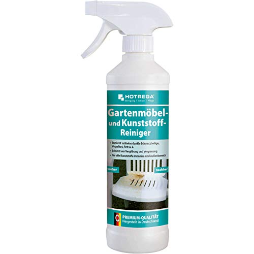 HOTREGA Gartenmöbel und Kunststoff Reiniger 500 ml - für bis zu 10 m² Fläche HOTREGA Gartenmöbel und Kunststoff Reiniger 500 ml - für bis zu 10 m² Fläche von HOTREGA
