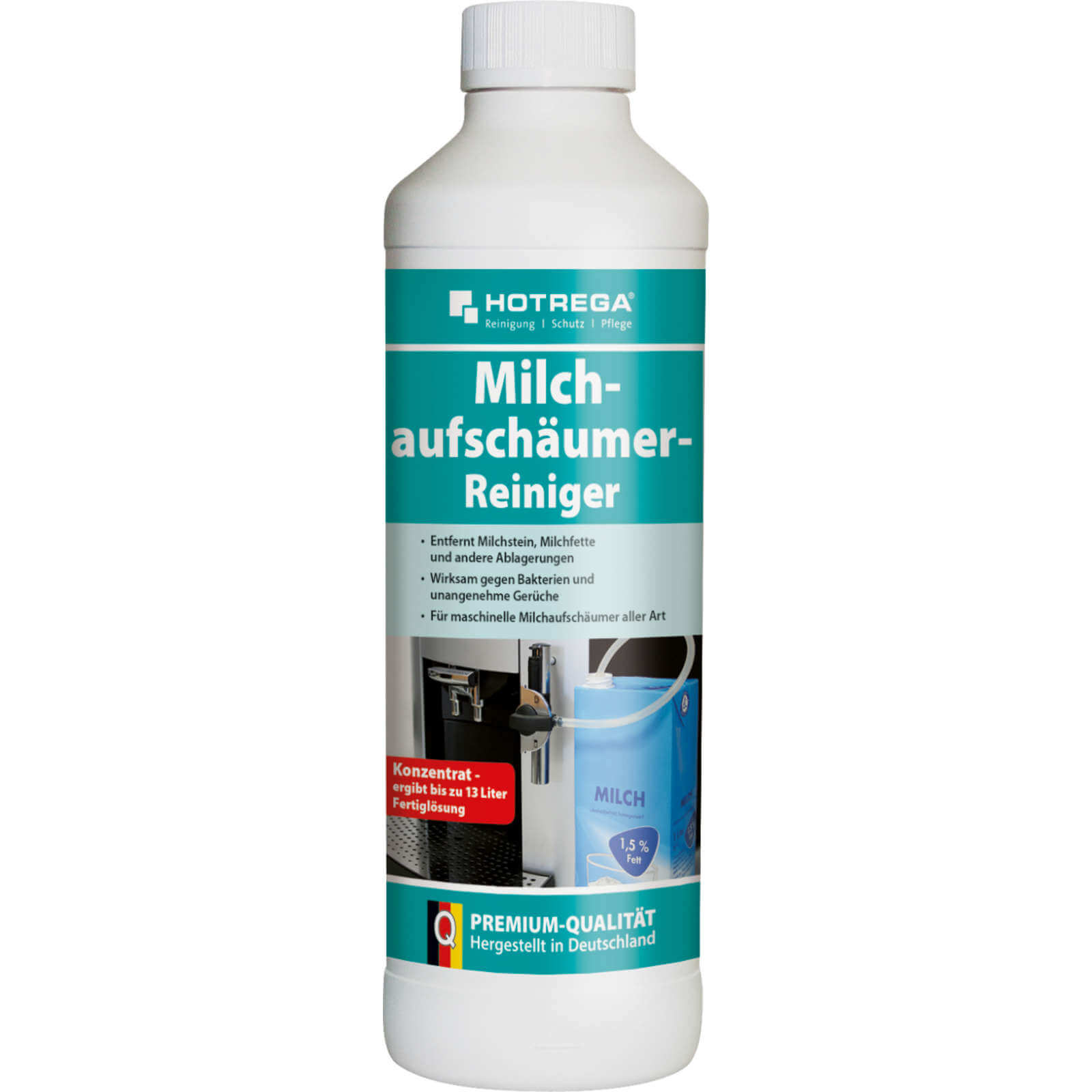 HOTREGA Milchaufschäumer Reiniger Geruchsvernichtend und Antibakteriell 500ml von HOTREGA