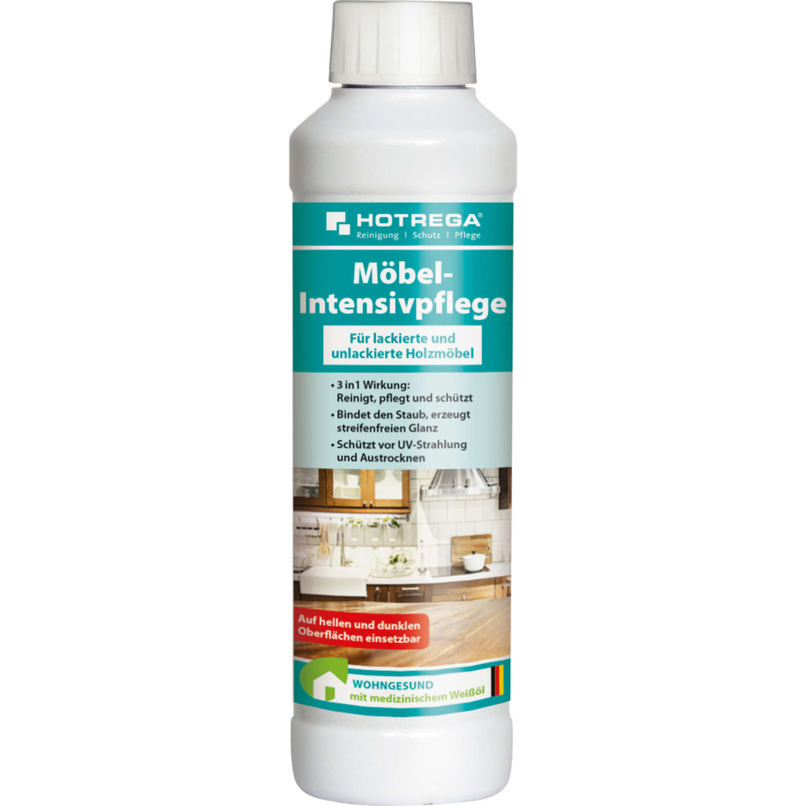 HOTREGA Möbel Intensivpflege Reinigung Holzpflege Möbelpflege Politur 250ml von HOTREGA