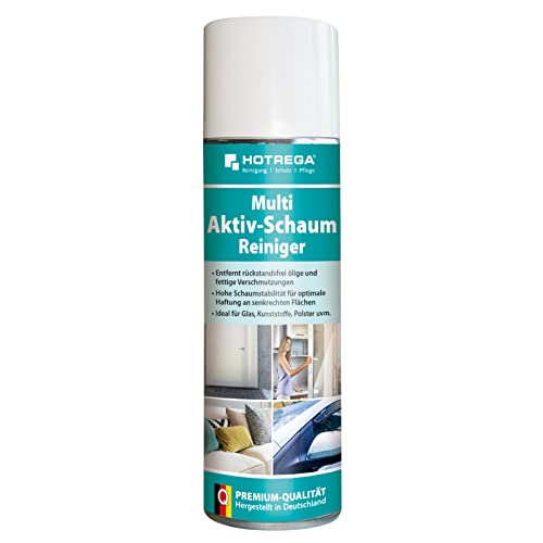 HOTREGA Multi Aktiv-Schaum Reiniger 300 ml, Universalreiniger, Allzweckreiniger, hygienisch, haftstark von HOTREGA