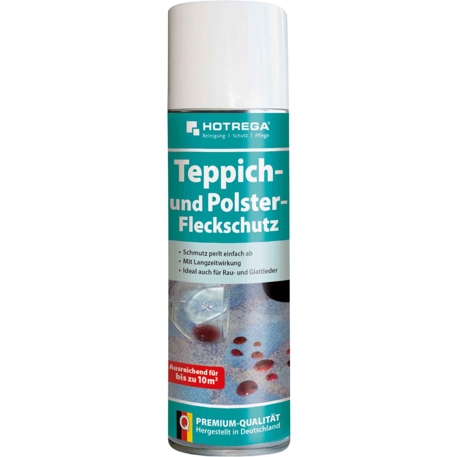 HOTREGA Teppich Polster Fleckschutz Schmutzschutz 300ml Anti Haft Imprägnierung von HOTREGA