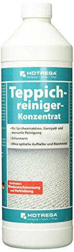 Hotrega H160100001 Teppichreiniger-Konzentrat, 1 L Hotrega H160100001 Teppichreiniger-Konzentrat, 1 L von HOTREGA