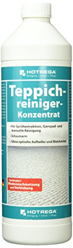 Hotrega H160100001 Teppichreiniger-Konzentrat, 1 L von HOTREGA