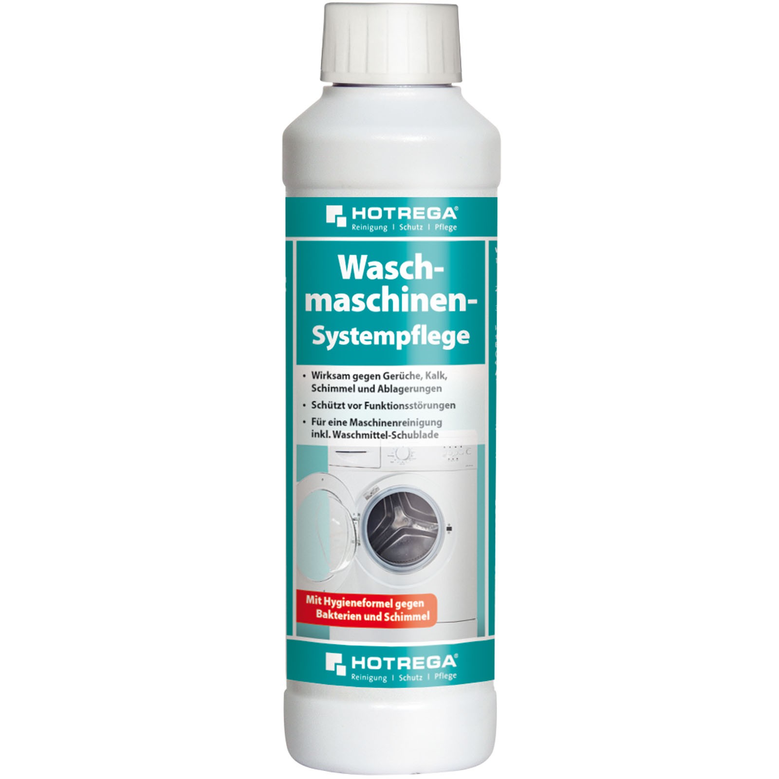 HOTREGA Waschmaschinenreiniger Waschmaschinen Systempflege Kalkentferner 250ml von HOTREGA