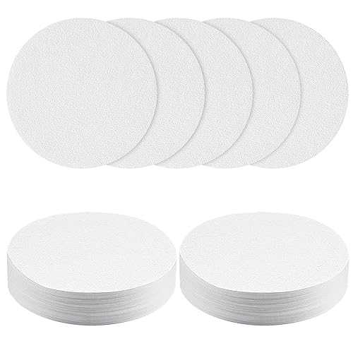 HOTUT Rund Kaffee Filterpapier, 100 Stück Espresso Papierfilter, 58mm Kaffeepapierfilter kompatible mit vielzahl Kaffeekocher - Weiß von HOTUT