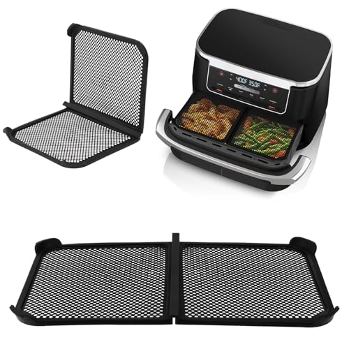 HOTUT Spritzschutz Airfryer, 2 Stück Fettspritzschutz für Ninja Foodi Flexdrawer 10,4 L Heißluftfritteuse AF500EU, Silikon Air Fryer Accessories Ninja AF500EU, Effektiver Schutz Heizspirale Ventilator HOTUT Spritzschutz Airfryer, 2 Stück Fettspritzschutz für Ninja Foodi Flexdrawer 10,4 L Heißluftfritteuse AF500EU, Silikon Air Fryer Accessories Ninja AF500EU, Effektiver Schutz Heizspirale Ventilator von HOTUT