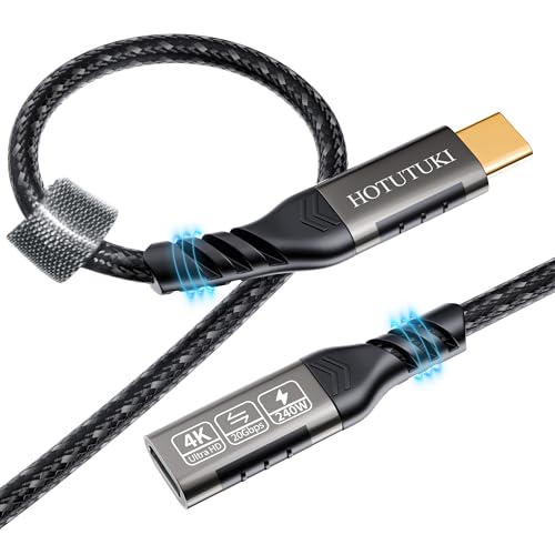 HOTUTUKI USB C Verlängerung 1m, USB3.2 Gen2/20Gpbs/240W USB C Kabel Verlängerung unterstützt PD Schnellladung und 4K@60Hz Video Type C Stecker auf Buchse,USB c high Speed datenkabel verlängerung HOTUTUKI USB C Verlängerung 1m, USB3.2 Gen2/20Gpbs/240W USB C Kabel Verlängerung unterstützt PD Schnellladung und 4K@60Hz Video Type C Stecker auf Buchse,USB c high Speed datenkabel verlängerung von HOTUTUKI
