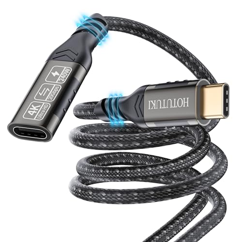 HOTUTUKI usb c 3.2 gen 2 kabel verlängerung 2m,20Gbps 240W/5A, USB C Buchse auf USB Stecker USB C Kabel Verlängerung Unterstützt USB 3.1, USB 3.0, 4K@60Hz Kompatibel USB C Hub/MacBook/USB C ladegerät HOTUTUKI usb c 3.2 gen 2 kabel verlängerung 2m,20Gbps 240W/5A, USB C Buchse auf USB Stecker USB C Kabel Verlängerung Unterstützt USB 3.1, USB 3.0, 4K@60Hz Kompatibel USB C Hub/MacBook/USB C ladegerät von HOTUTUKI